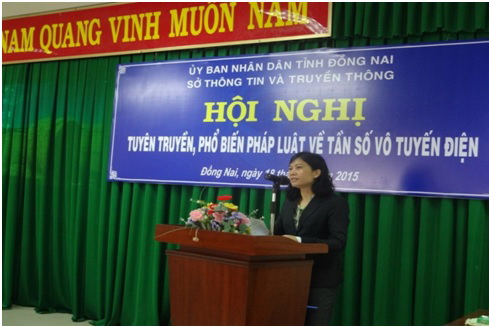 Bà Giang Thị Thu Nga phát biểu khai mạc Hội nghị