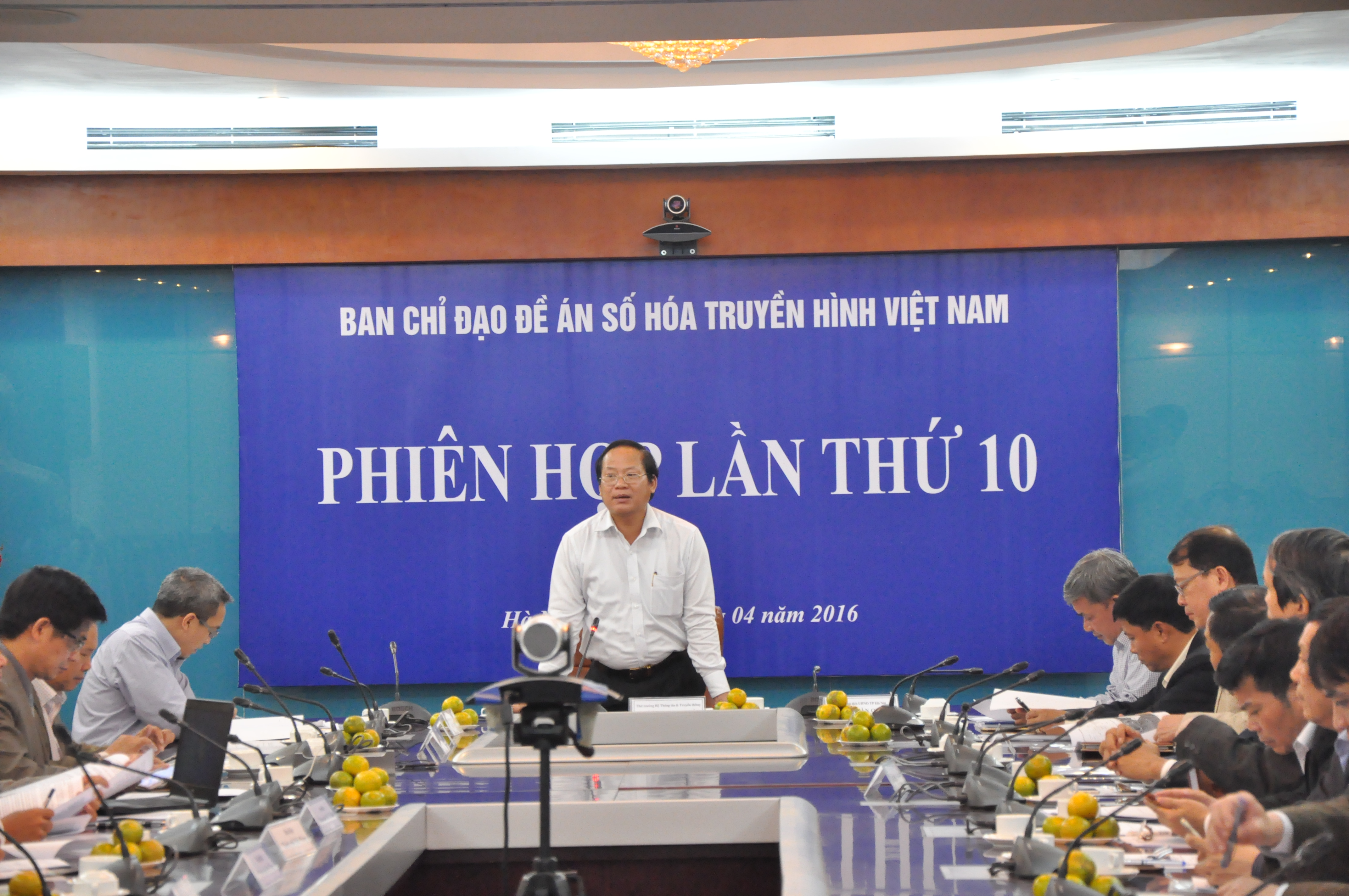 Thứ trưởng Trương Minh Tuấn phát biểu chỉ đạo tại Phiên họp