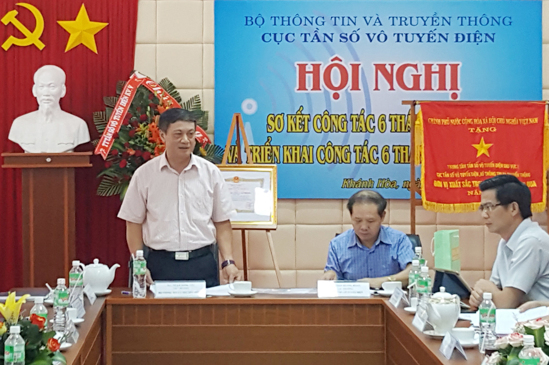 Thứ trưởng Phạm Hồng Hải phát biểu chị đạo Hội nghị.