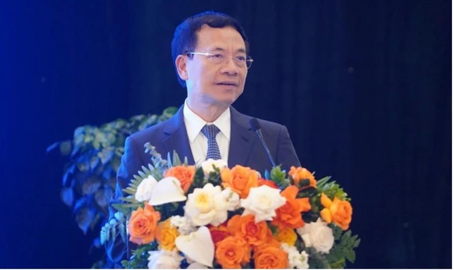 Bộ trưởng Bộ KH&CN Nguyễn Mạnh Hùng phát biểu tại Diễn đàn