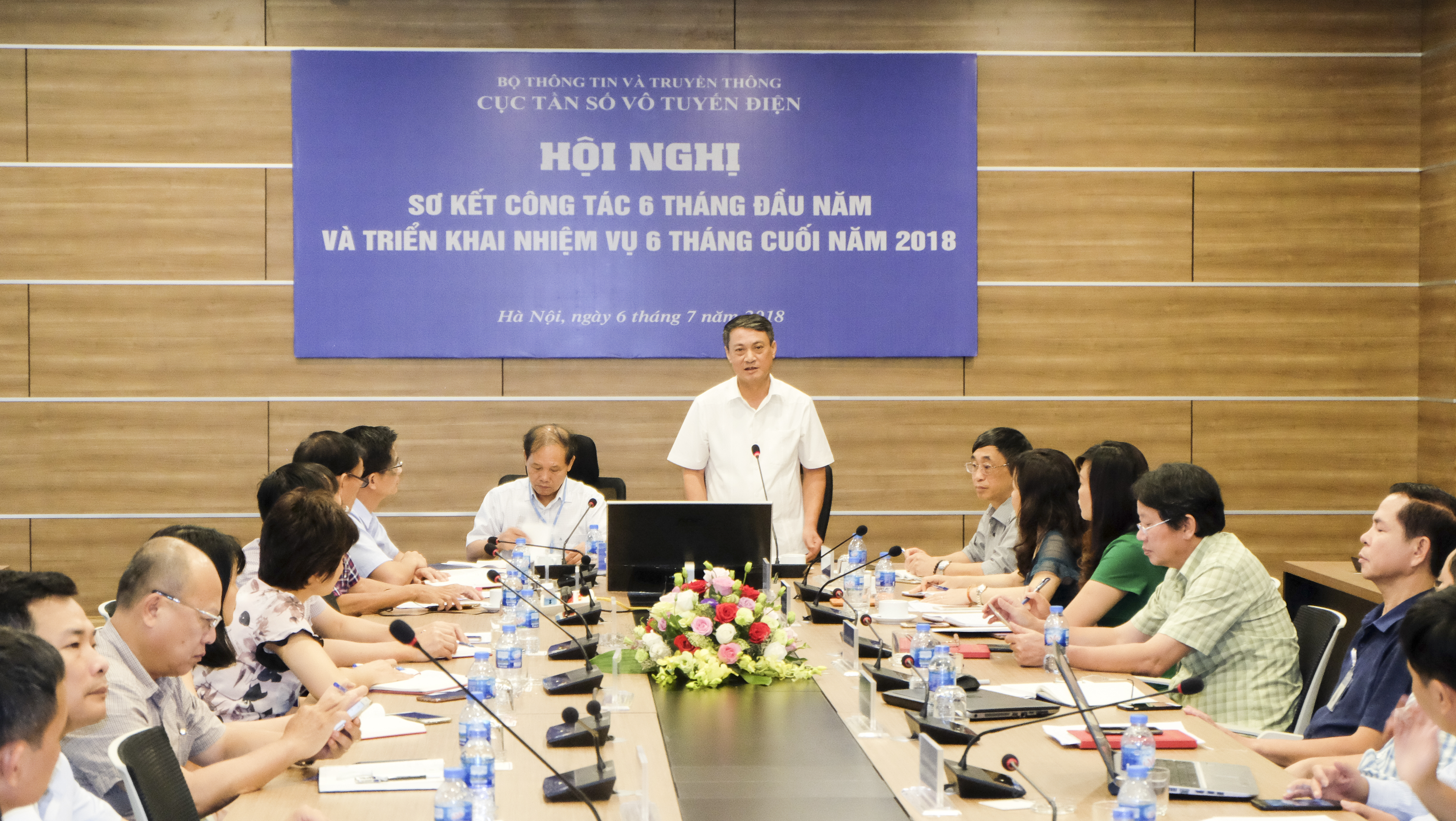 Hội nghị triển khai kế hoạch 6 tháng cuối năm 2018 của Cục Tần số VTĐ