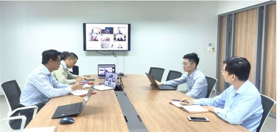 Điểm cầu trực tuyến phía ARFM Việt Nam